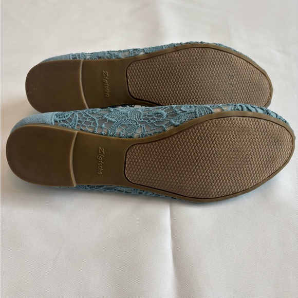 Zigi Soho  Women’s Blue Suede/Lace Size 7 Flats Shoes - Picture 6 of 7